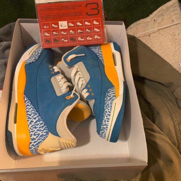 JORDAN 3 DTRT 'RARE' SIZE 9 VNDS - Picture 3 of 5